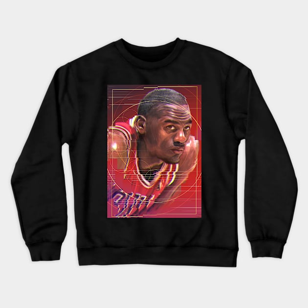 MJ GOAT 23 Crewneck Sweatshirt by hkxdesign